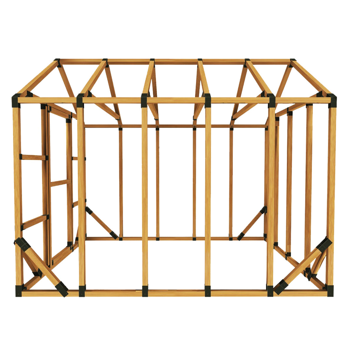 8X10 Standard Storage Shed Kit
