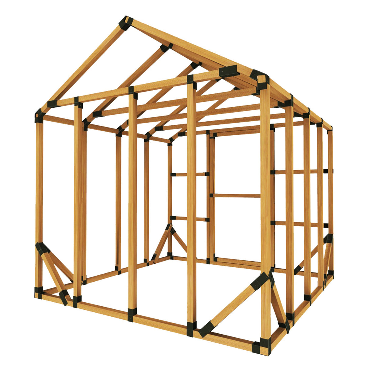 8X8 Standard Storage Shed Kit
