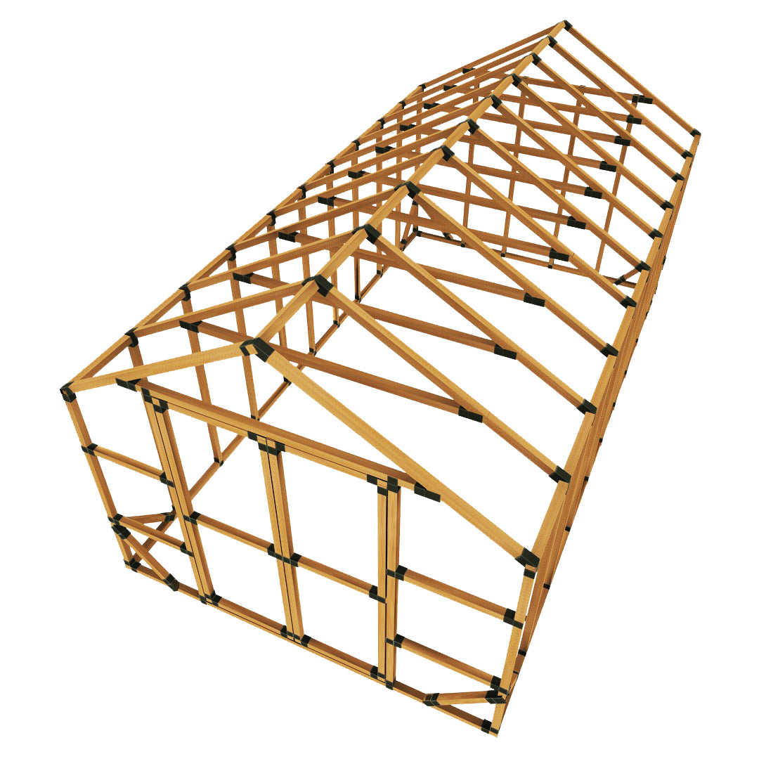 10X20 Standard Greenhouse Kit