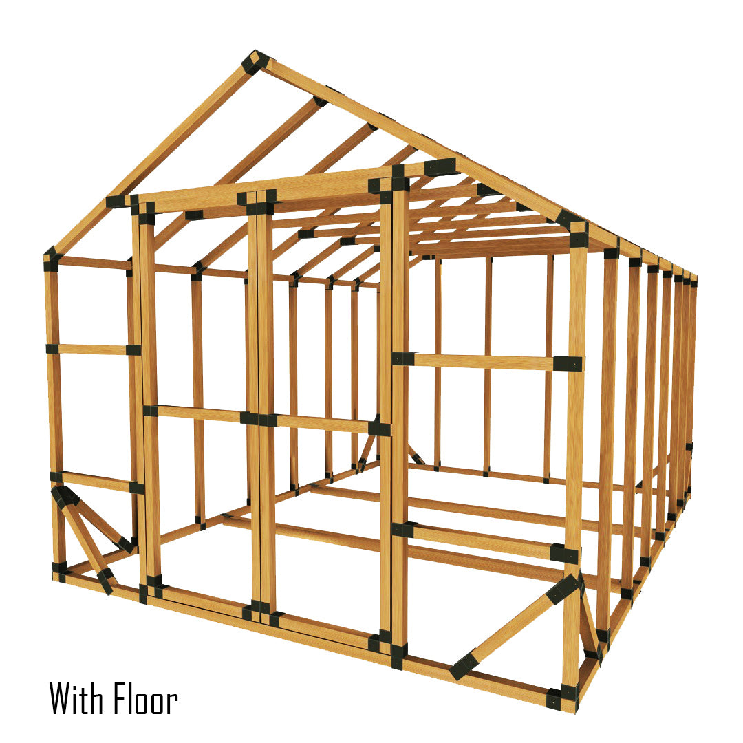 10X14 Standard Storage Shed Kit