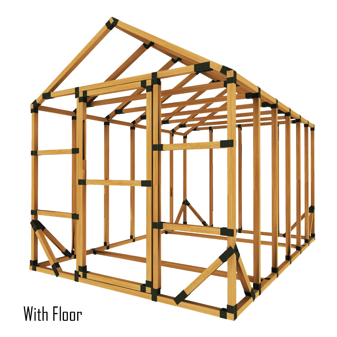 8X12 Standard Storage Shed Kit