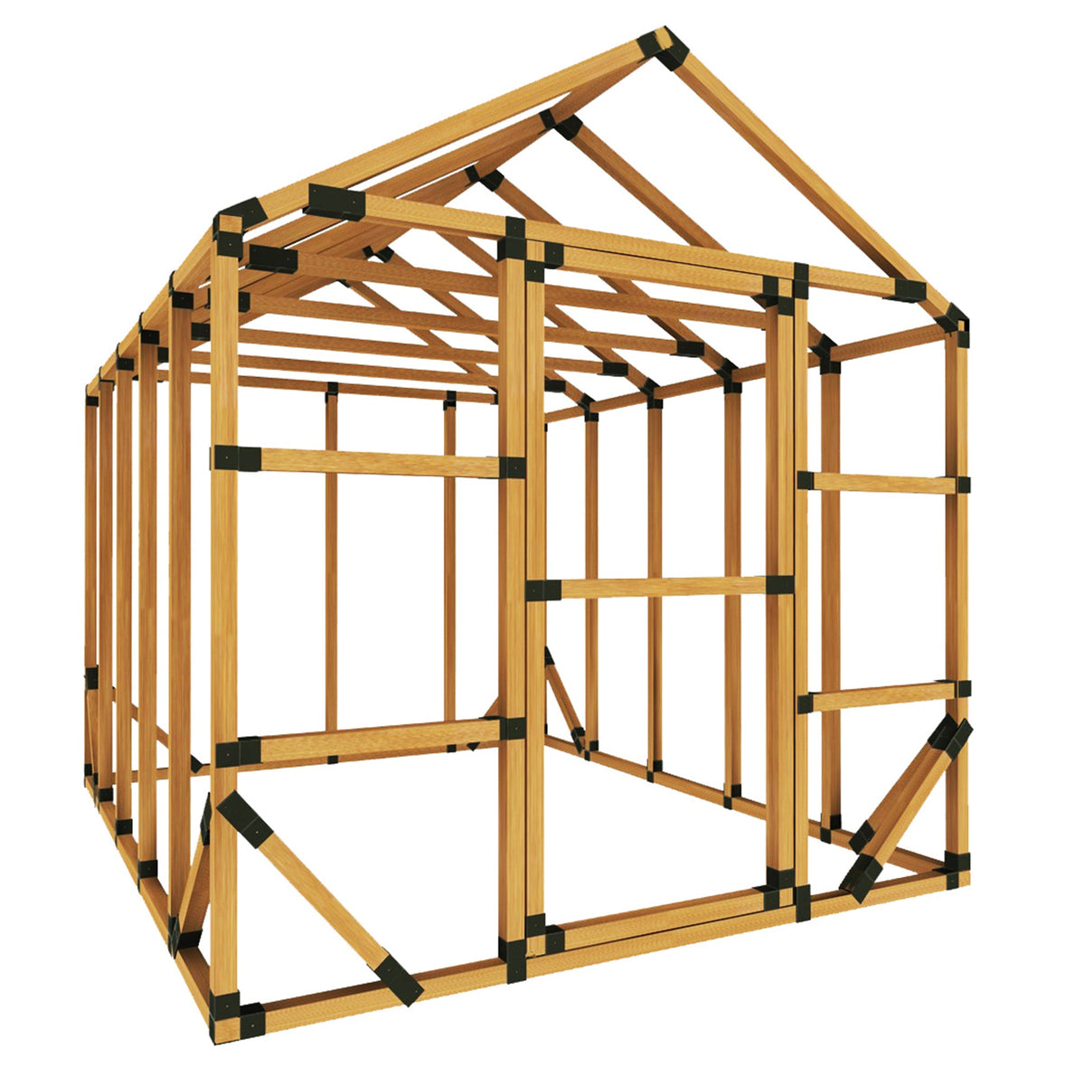 8X10 Standard Storage Shed Kit
