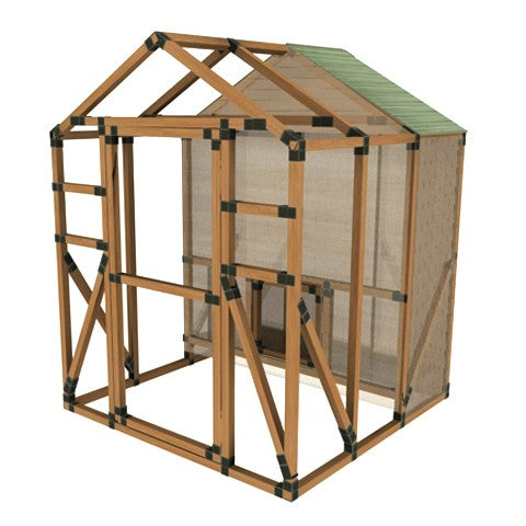 6X6 Chicken/Poultry Coop & Run Kit