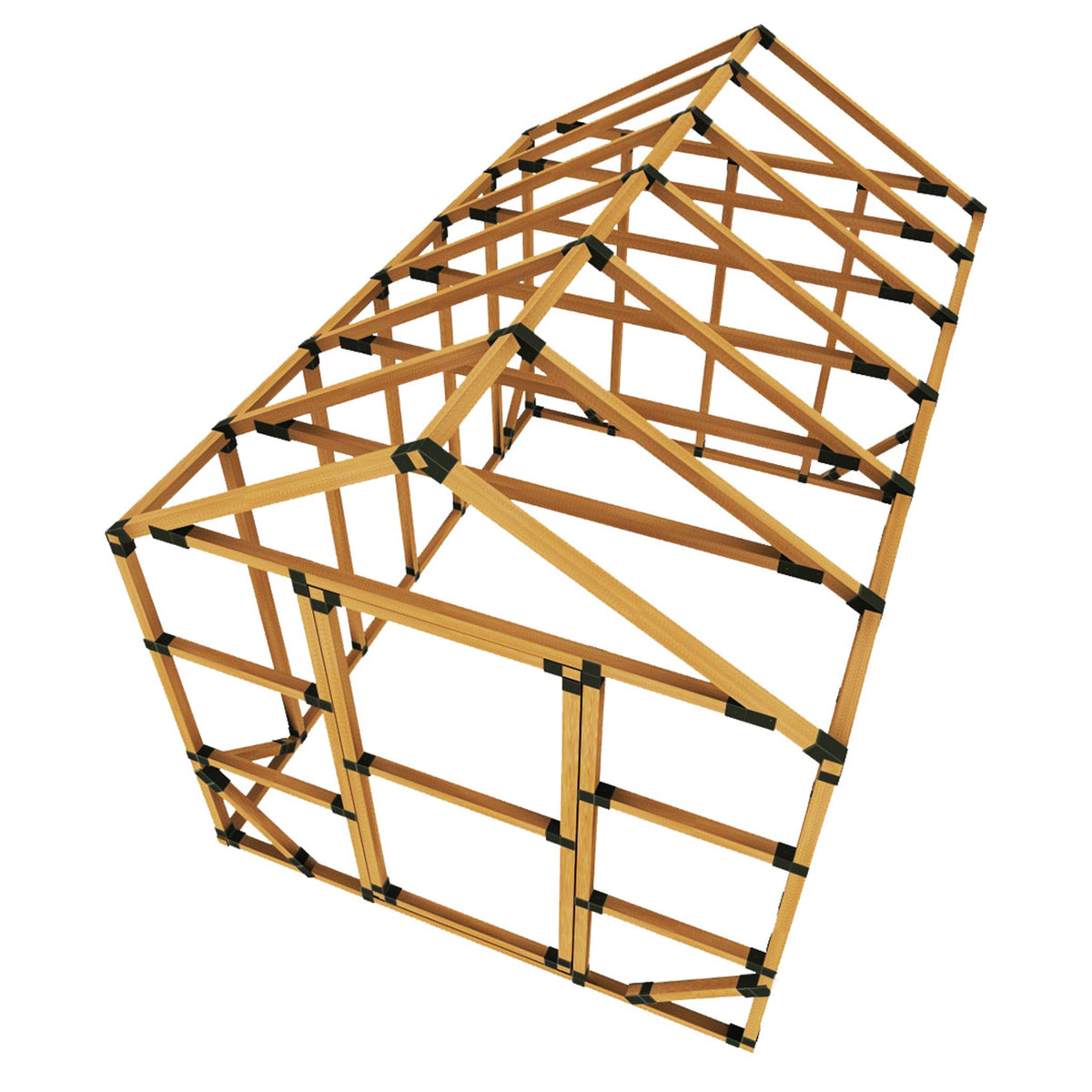 8X12 Standard Storage Shed Kit