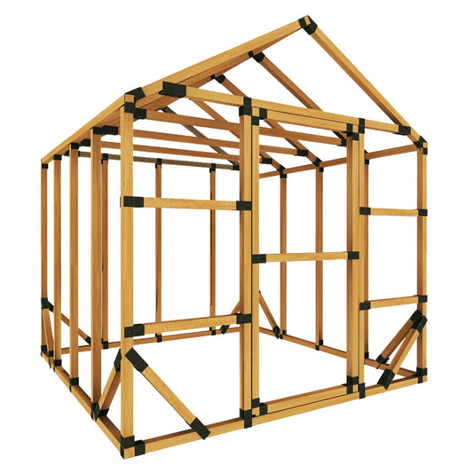 8X8 Standard Storage Shed Kit