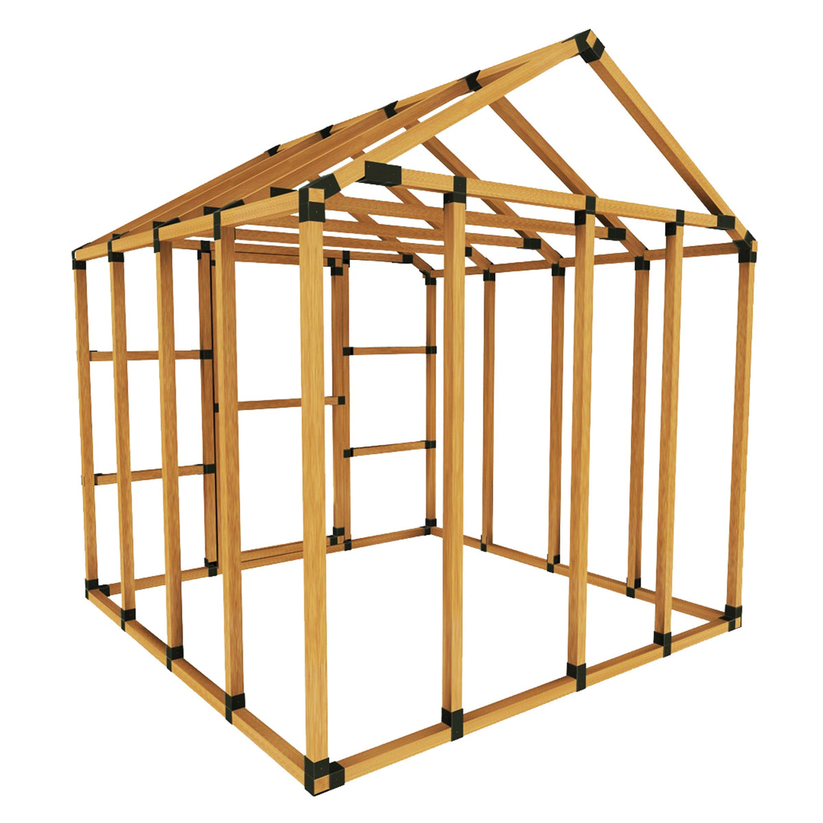 8X8 Basic Greenhouse Kit