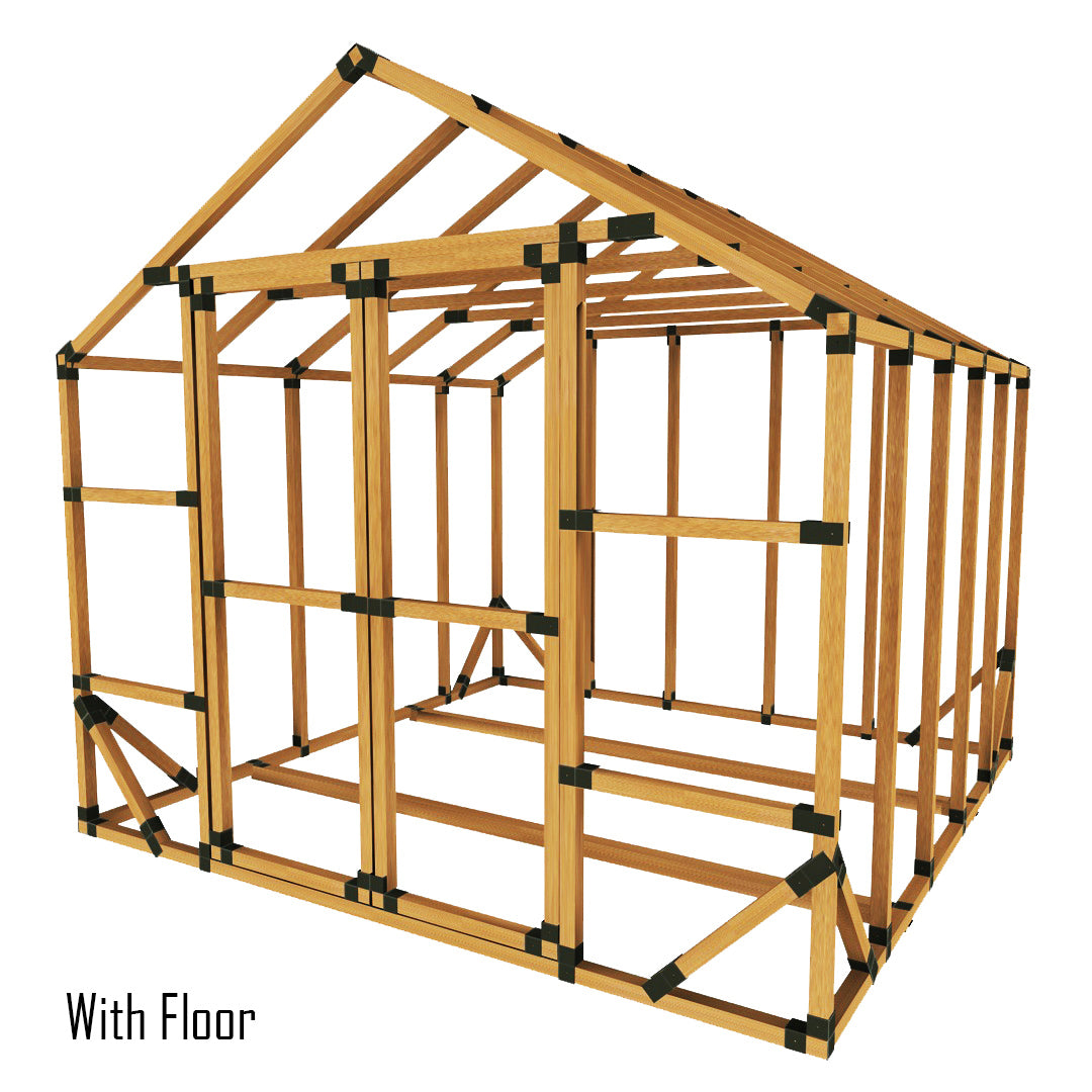 10X10 Standard Storage Shed Kit