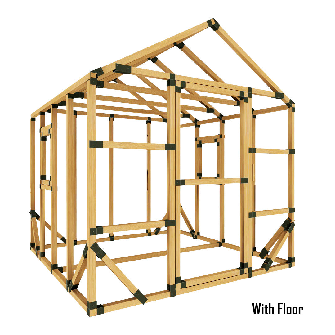 8X8 Large Playhouse Kit