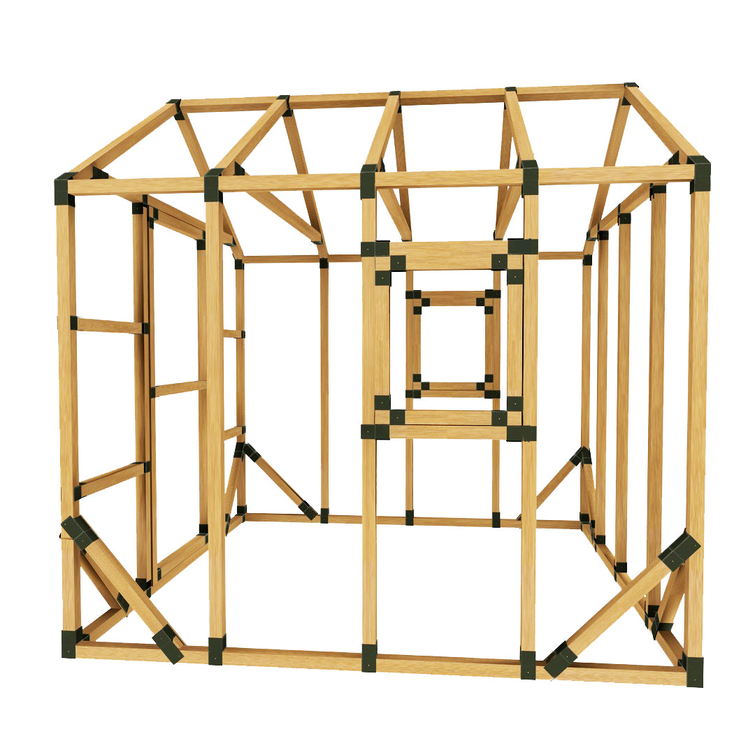 8X8 Large Playhouse Kit